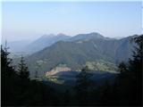 Pogled na Ziljske Alpe.